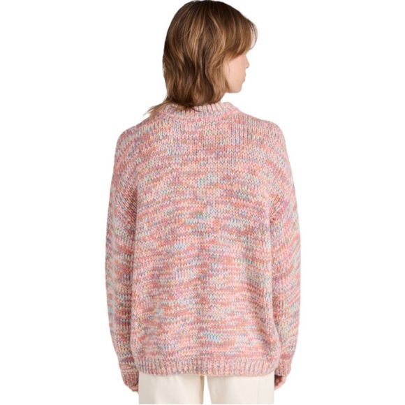 Velvet by Graham & Spencer Trix Alpaca Wool Blend Sweater Size Medium NWT Multi - Picture 4 of 10